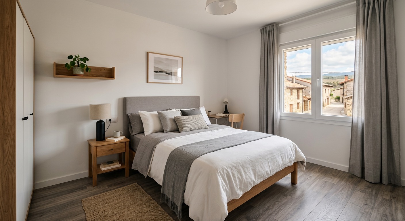 Dormitorio principal con vistas